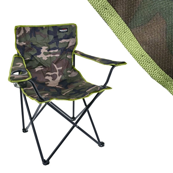 Fauteuil pliable en toile camouflage
