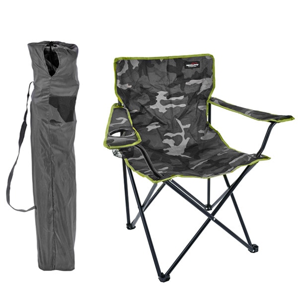 Fauteuil pliable en toile camouflage