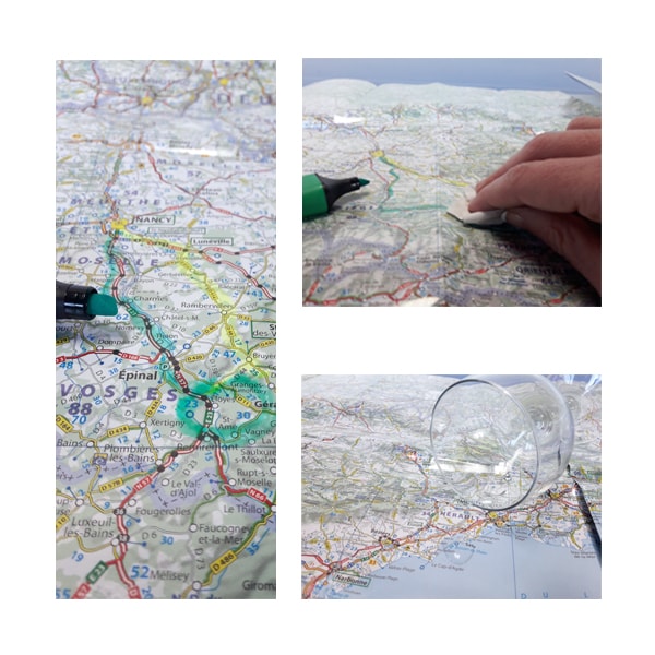 Carte de France plastifie Michelin 2025