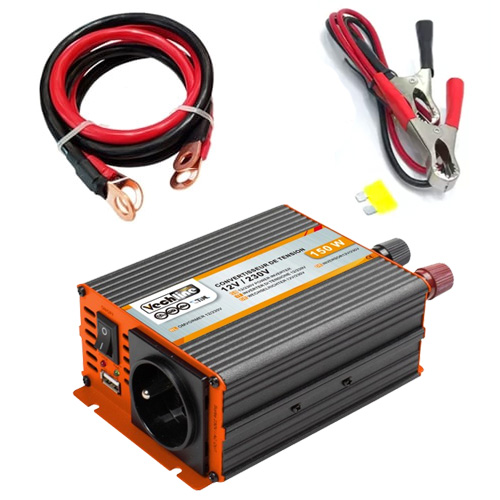 Convertisseur de tension Genois 12V-220V 150W + Port USB - Watteo