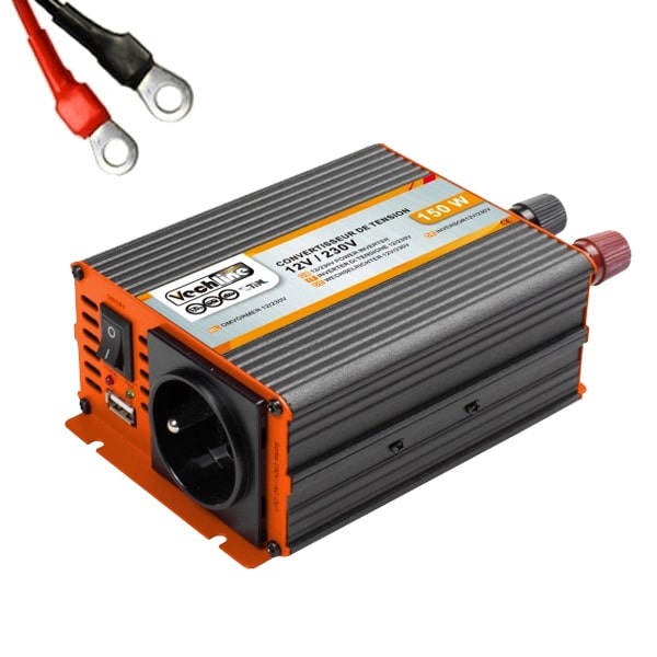 Convertisseur 150W 12V Quasi Sinus EZA pour camping-car et caravane