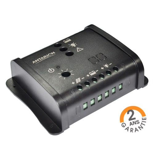 Kit pose panneau solaire + Rgulateur MPPT ANTARION 10A 160W