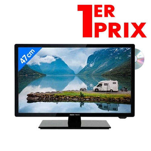 TV HD LED DVD T2 47cm INOVTECH