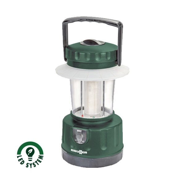 Lampe camping intensité lumière ajustable 12 LED avec boussole