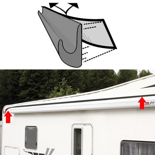DRIP STOP 500 Mini gouttire 5m NOIR