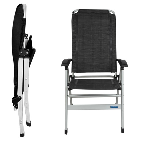 Fauteuil alu Confort Maxi Noir