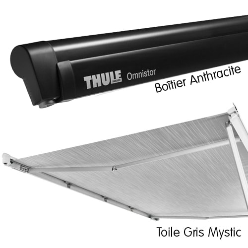 Store Thule 4900 Noir 3m Gris Mystic