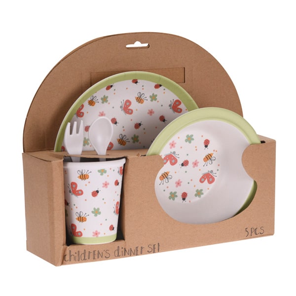 Lot de Vaisselle animaux pour enfants