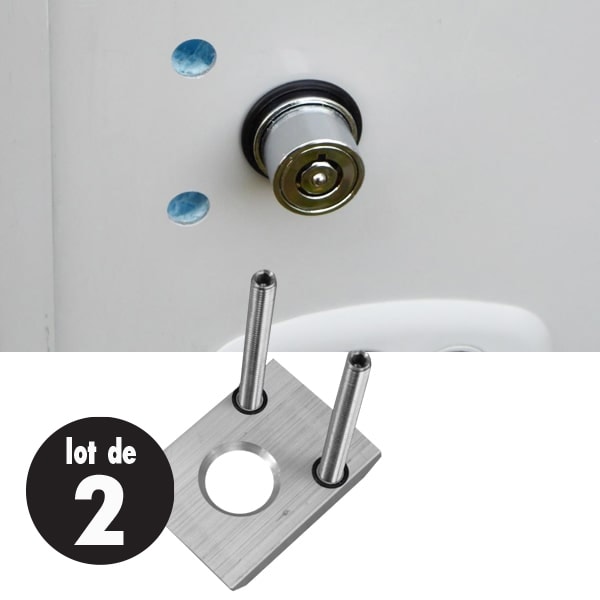Lot de 2 Verrous IMC coffres intgrs