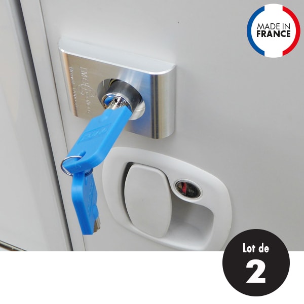 Lot de 2 Verrous IMC coffres intgrs