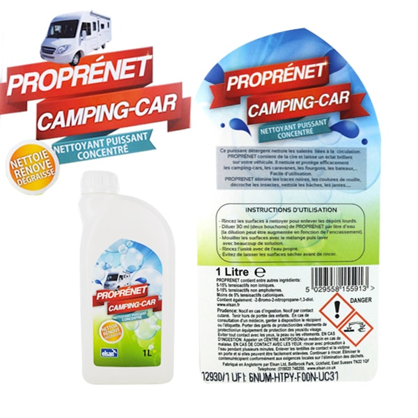 Shampoing Cire pour Carrosserie ELSAN PROPRENET 1L 