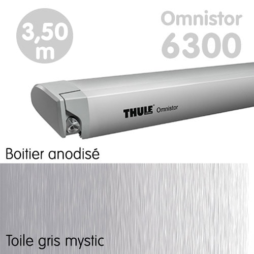 Nouveau Store Thule Omnistor 6300 Anodis 3m50 Gris Mystic