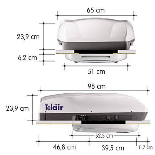 Climatiseur Chauffage Teleco SILENT 8400H