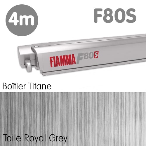 Store FIAMMA F80S 4m Titanium Fourgon