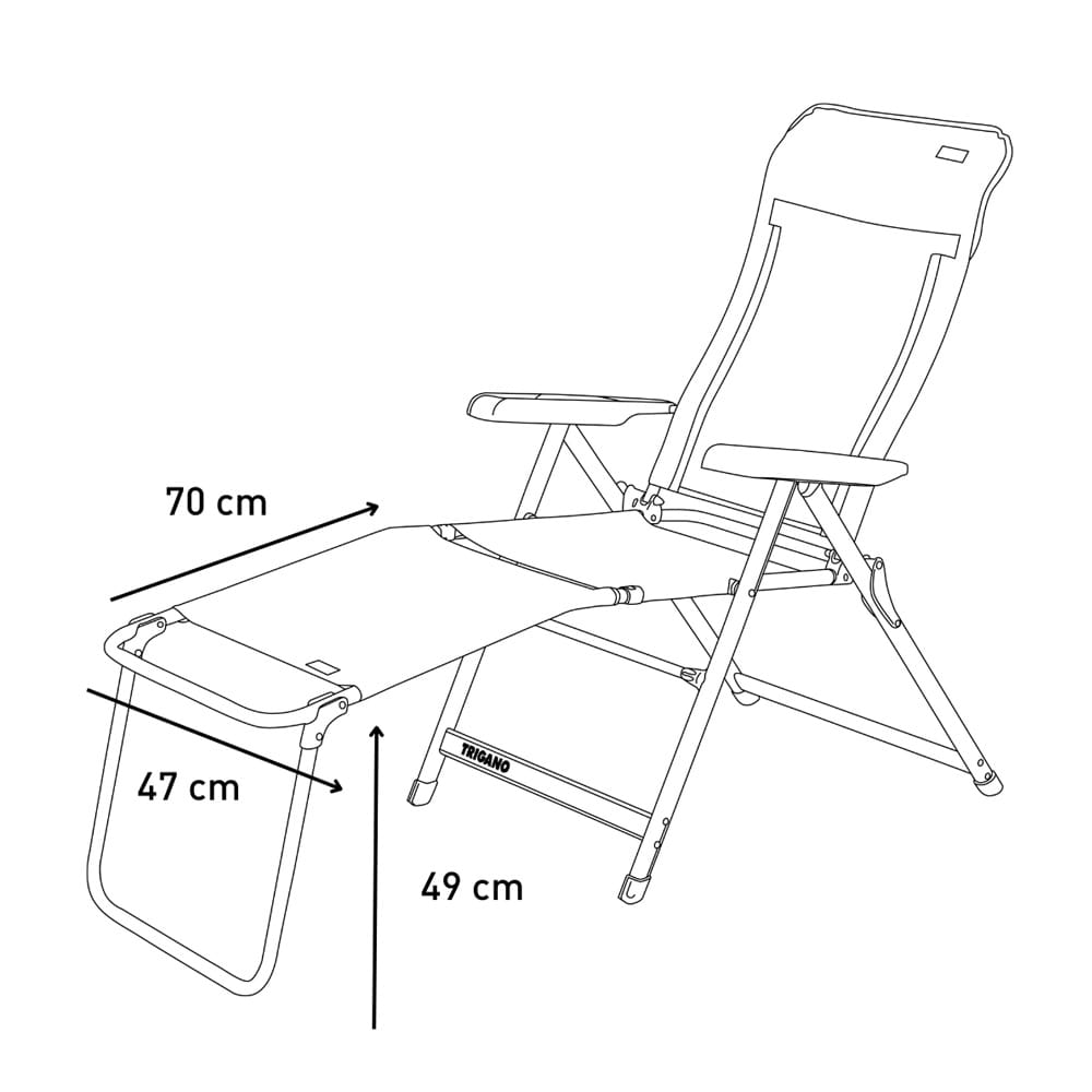 Repose jambes alu VIP TRIGANO
