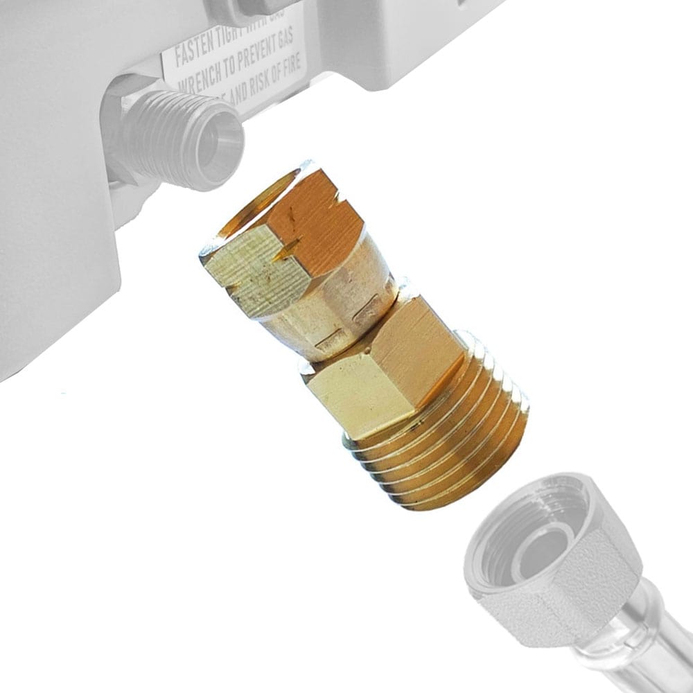 Adaptateur gaz cadac 1/4 1/2 FRA 