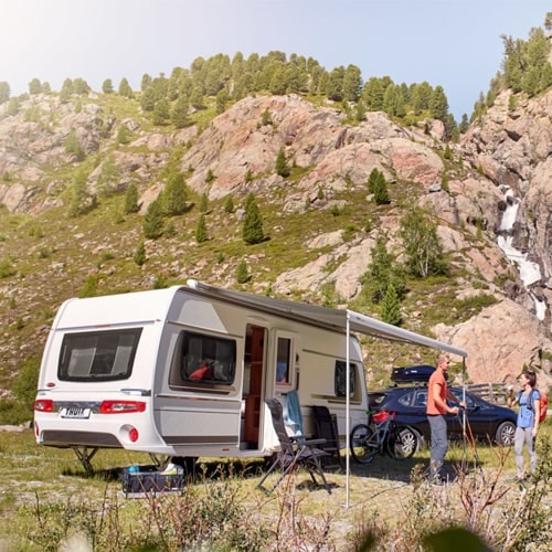 Store Thule 6300 Anthracite 3m75 Gris mystic