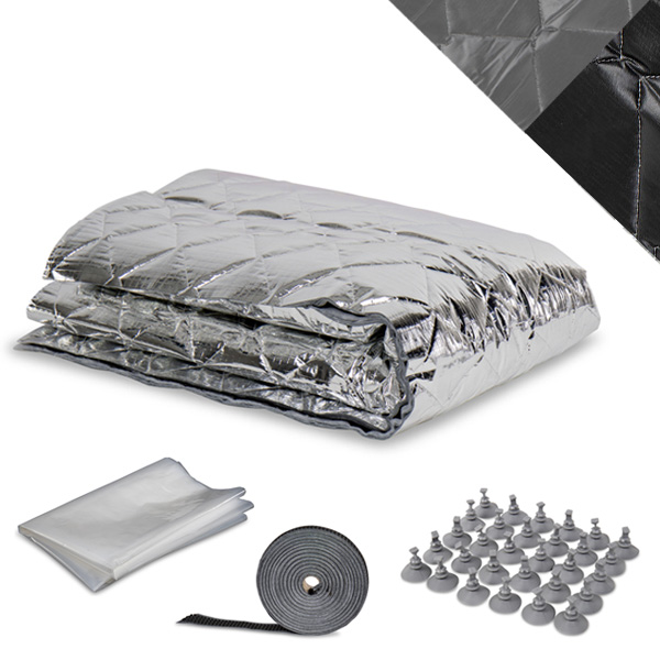avis sur Rideau isolation cabine intrieur universel en KIT