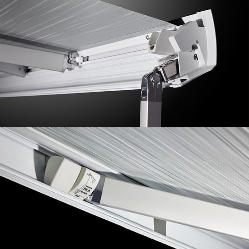 Store Thule Omnistor 5200 Blanc 2m60 Gris Mystic