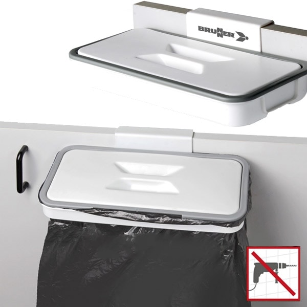 Porte sac poubelle 30 L One Way Brunner 
