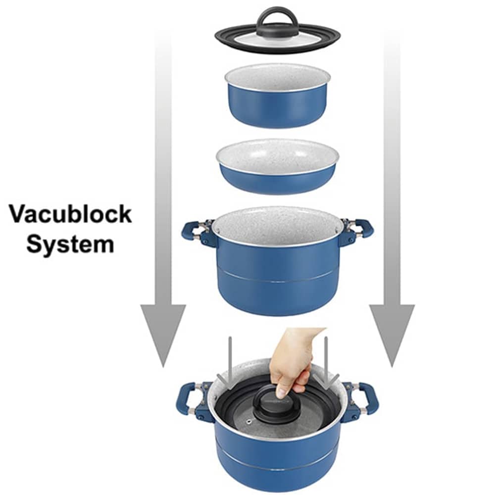 Popote alu Ceramic Carezza NG 22cm 7 1