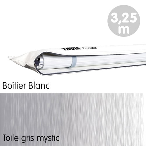 Store Thule 1200 Blanc 3m25 Gris Mystic 