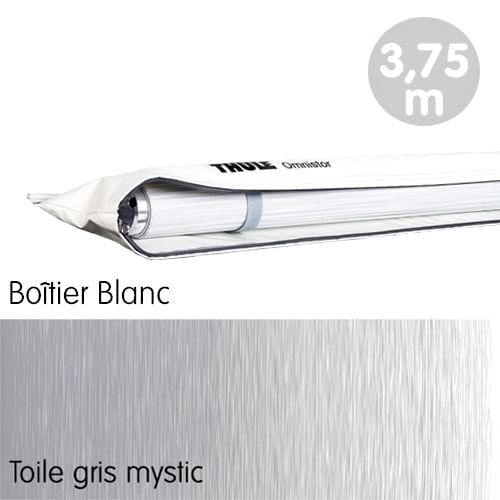 Store Thule 1200 Blanc 3m75 Gris Mystic 