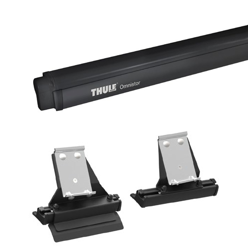 Pack Store Thule Omnistor 4900 Noir 2m60 Gris Mystic + adaptateur PSA mini van