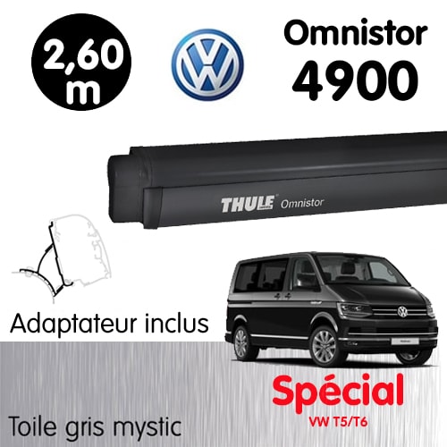 Kit De Protection Contre Le Vent Pour Auvent Thule - Sangles, Cliquet Et Ressort Pour Camping-car