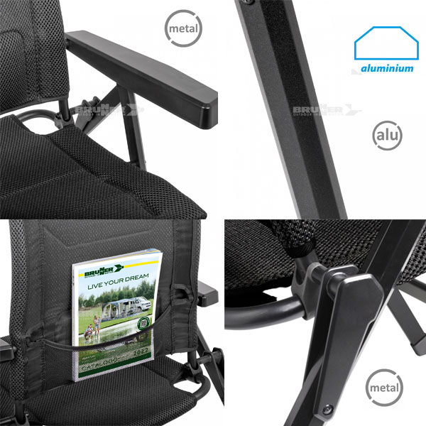 Fauteuil inclinable Rebel Pro Taille M BRUNNER 