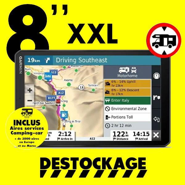 GPS Garmin Camper 890