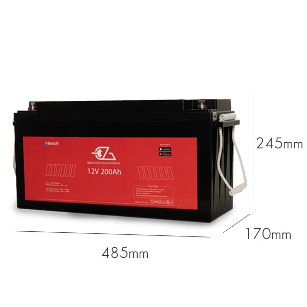 Batterie Lithium EZA Max-E 200AH
