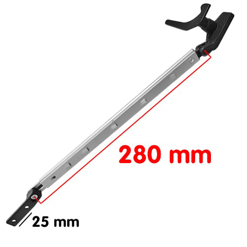 Compas de fentre  clipser 280 mm - La paire