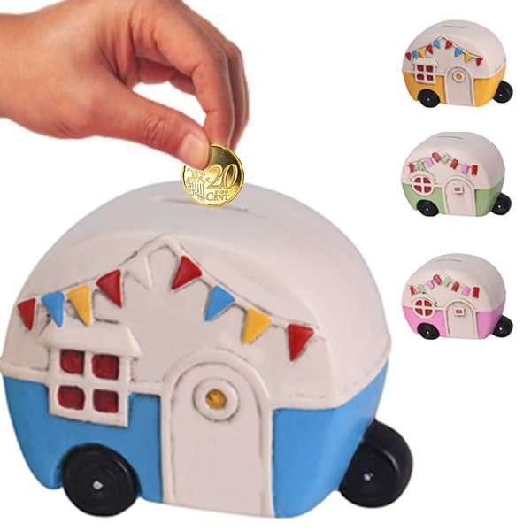 Tirelire caravane