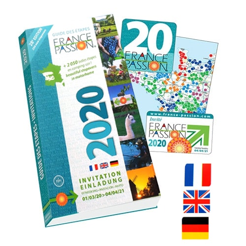 Guide des tapes France Passion 2020 multilingue