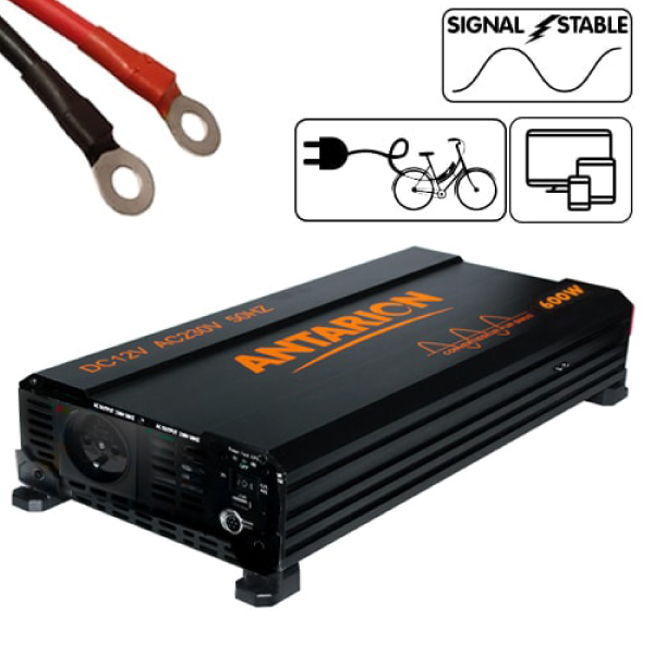 Convertisseur 12V 600W Pur Sinus ANTARION