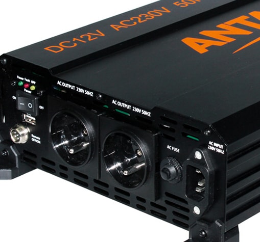 Convertisseur 12V 2000W Pur Sinus ANTARION