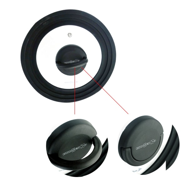 Couvercle pour casserole ou pole de 20, 22, 24 cm