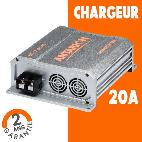 ANTARION Chargeur de Batterie 12V DC/DC 40A 