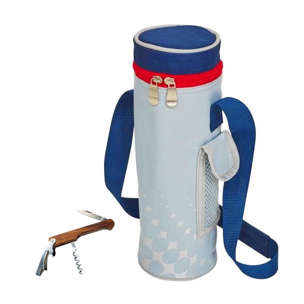 Porte-bouteille isotherme 1,5L - Sac glacière camping, rando, campin