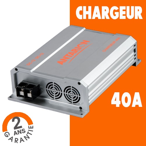 ANTARION Chargeur de Batterie 12V DC/DC 40A 