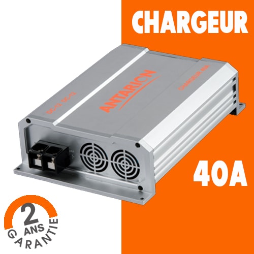 Chargeur de batterie DC DC 12V 40A - Camping-car plus