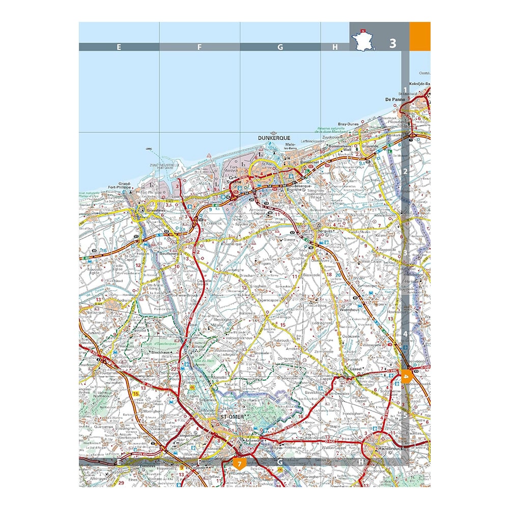 Atlas routier et touristique Michelin France 2026