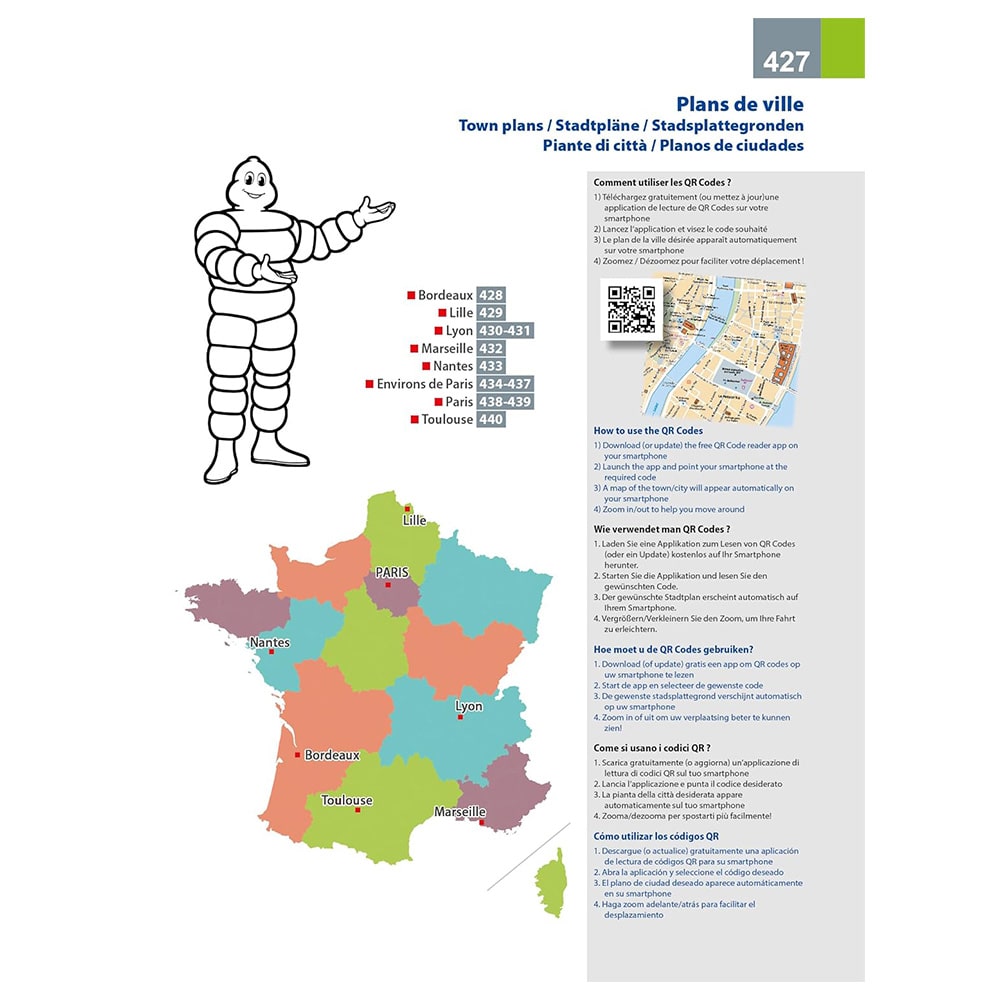 Atlas routier et touristique Michelin France 2026