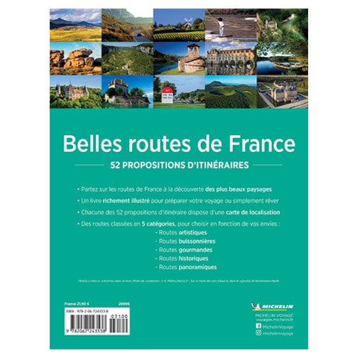 Guide Michelin Belles routes de France