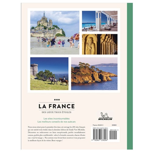 Livre Michelin La France Des Lieux trois toiles