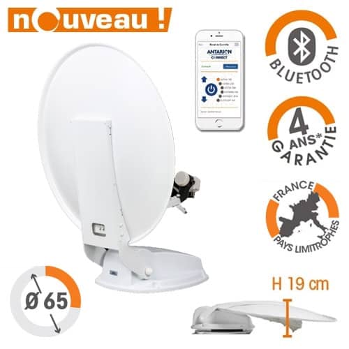 Antenne satellite automatique Antarion G6+ Connect 65cm