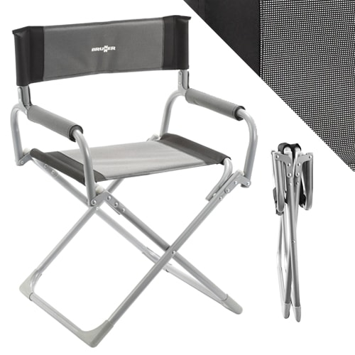 Fauteuil directeur Compact Noir & Gris fonc BRUNNER
