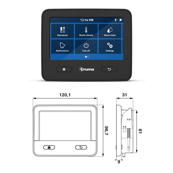 Combi 6/6E TRUMA + INET X PANEL
