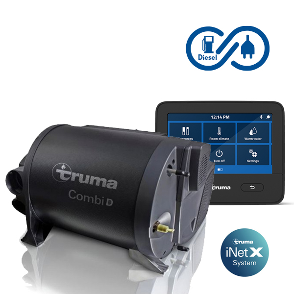 Combin chauffage chauffe-eau Combi D6E CP PLUS + INET X PANEL